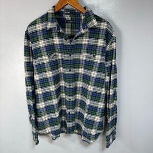Lucky Brand Men’s Flannel Shirt sz XXL Classic Fit # E749